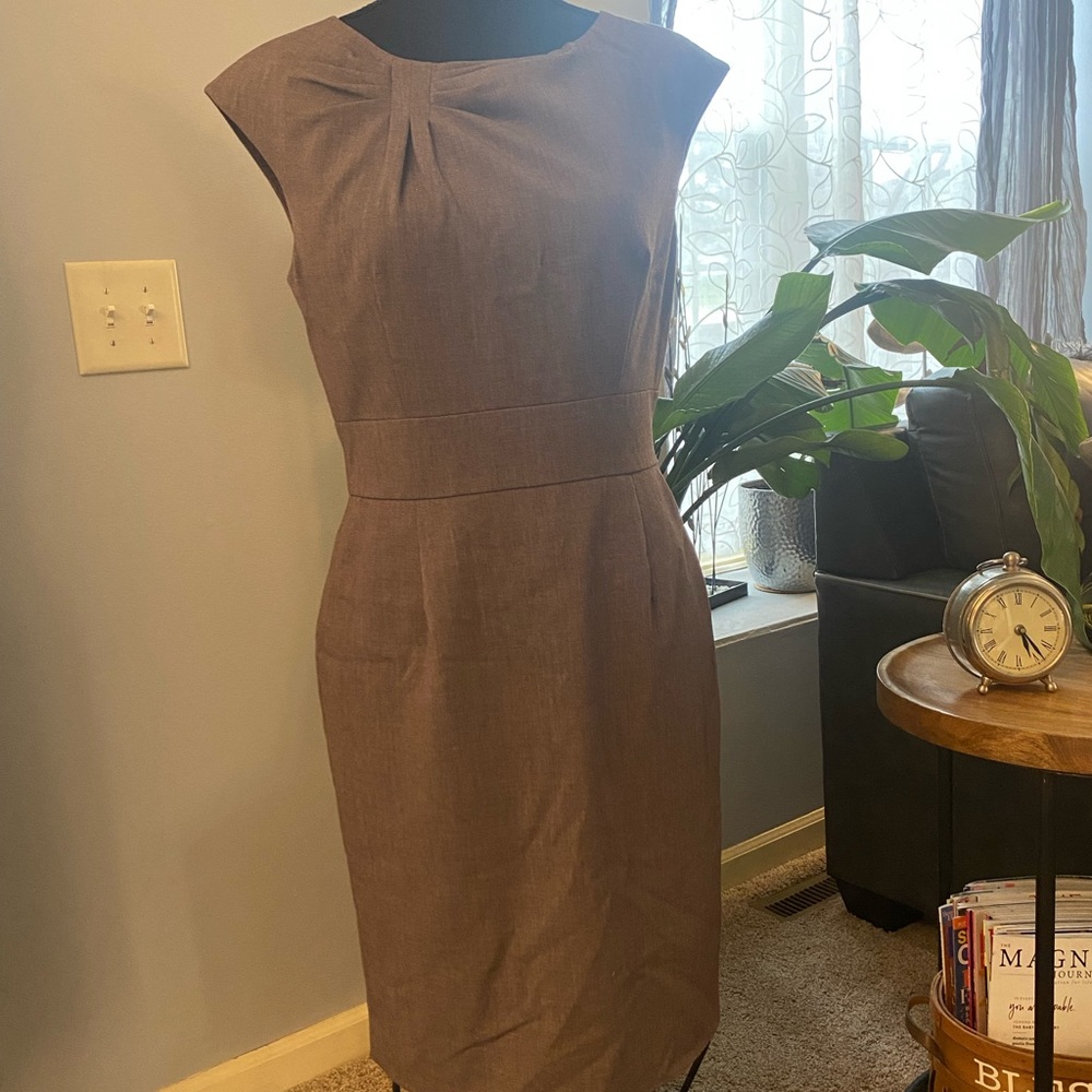Calvin Klein dress - size 6 - beige/tan